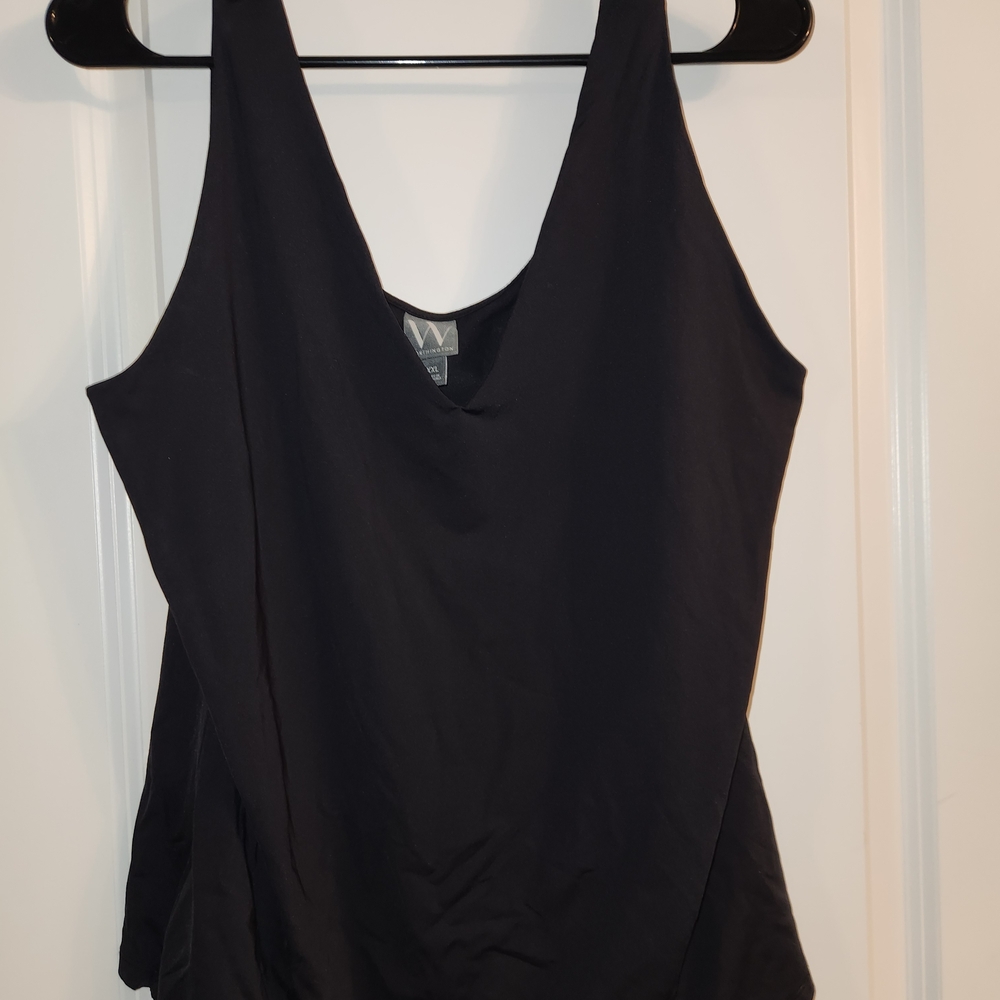 Worthington Black V-Neck Camisole